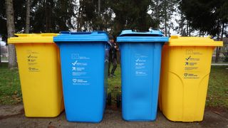 kante, kontejneri, smeće, otpad