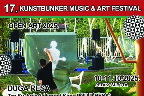 17. Kunstbunker Music & Art Festival (plakat na pola) 01 17. Kunstbunker Music & Art Festival (plakat na pola) 01