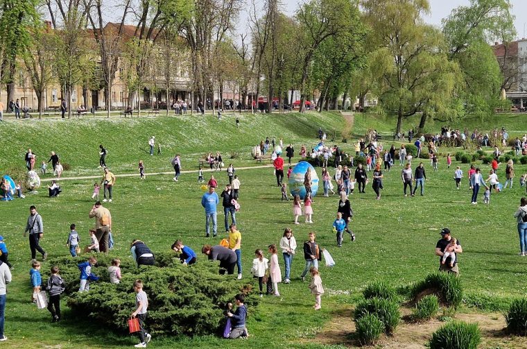 20240401 Karlovac, Proljeće u Karlovcu, Potraga za pisanicama (Turistička zajednica Karlovca)