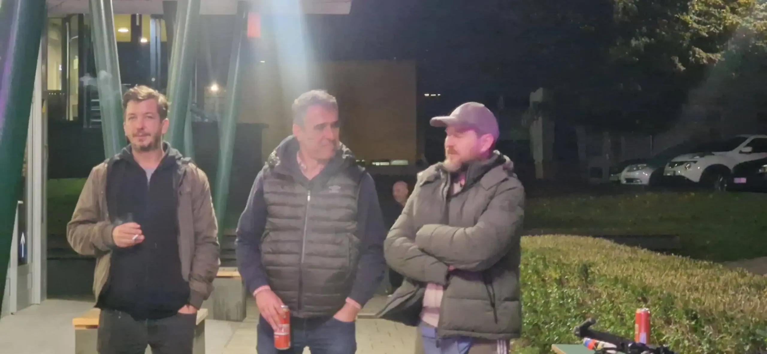 20241027 Kunstbunker Duga Resa 09 Leonard Lesić, Tomislav Bišćan i NN