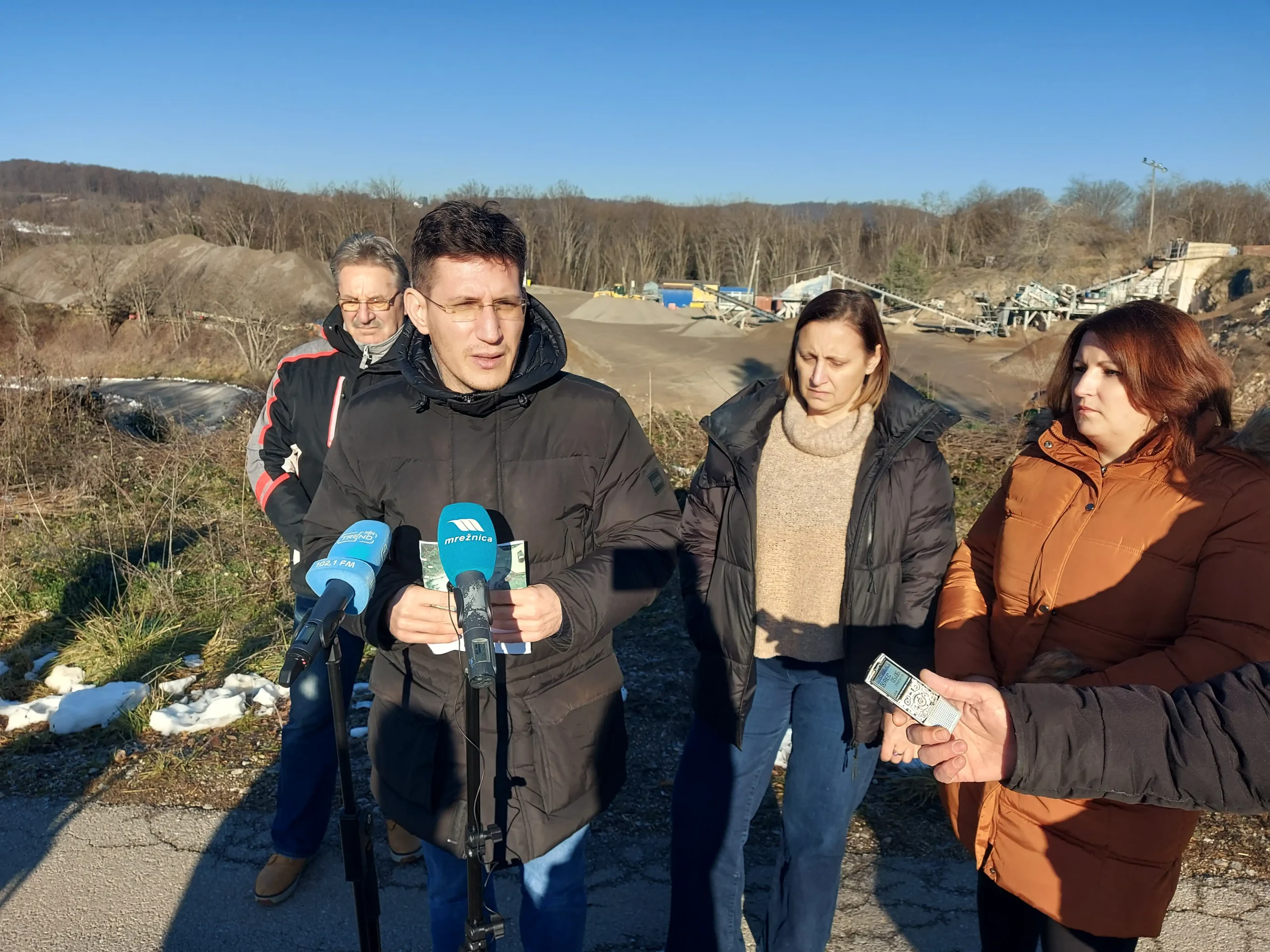 20241227 Kosijersko Selo 07 Ivica Car, Zvonimir Troskot, Jasna Lasić i Nikolina Bišćan