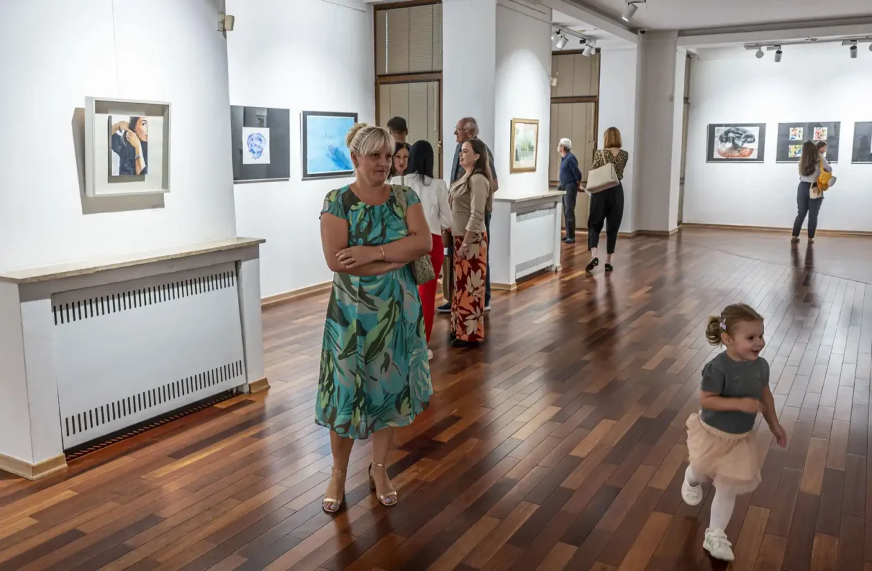 20250918 Galerija Vjekoslav Karas, 10. trijenale akvarela (foto Igor Čepurkovski) 07