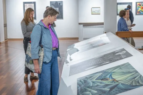 20250918 Galerija Vjekoslav Karas, 10. trijenale akvarela (foto Igor Čepurkovski) 10