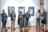 20250918 Galerija Vjekoslav Karas, 10. trijenale akvarela (foto Igor Čepurkovski) 19 Mario Jovković, Feđa Gavrilović, Romana Tekić, Igor Čulig, Aleksandra Goreta i Damir Facan Grdiša