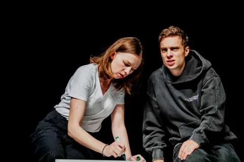 20251002 Lucija Dujmović i Andro Damiš (foto Gradsko kazalište Zorin dom) 20251002 Lucija Dujmović i Andro Damiš (foto Gradsko kazalište Zorin dom)