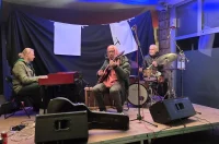 20251010 17. Kunstbunker Music & Art Festival 07 Nikola Šantek, Davor Doležal i Krunoslav Levačić