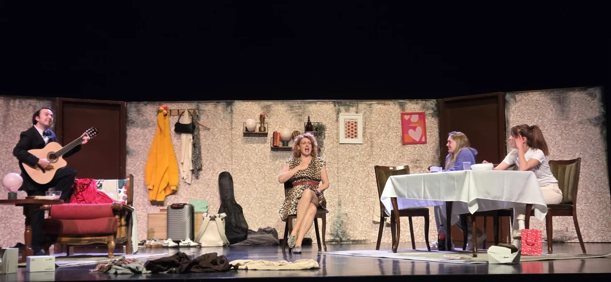 20251011 Pučko otvoreno učilište Duga Resa 07 Karlo Bernik, Nina Violić, Zdenka Šustić i Sanja Milardović