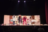 20251011 Pučko otvoreno učilište Duga Resa 08 Karlo Bernik, Sanja Milardović, Nina Violić i Zdenka Šustić