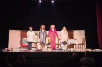 20251011 Pučko otvoreno učilište Duga Resa 09 Karlo Bernik, Sanja Milardović, Nina Violić i Zdenka Šustić