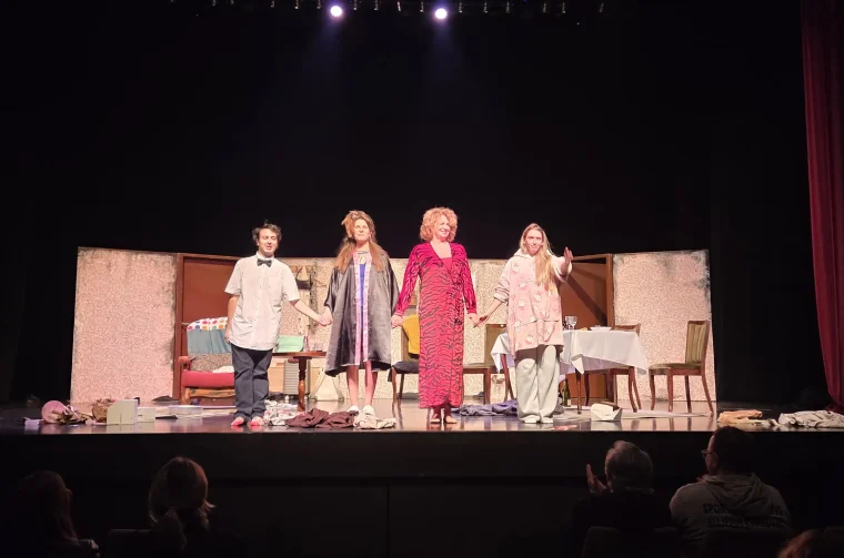 20251011 Pučko otvoreno učilište Duga Resa 10 Karlo Bernik, Sanja Milardović, Nina Violić i Zdenka Šustić