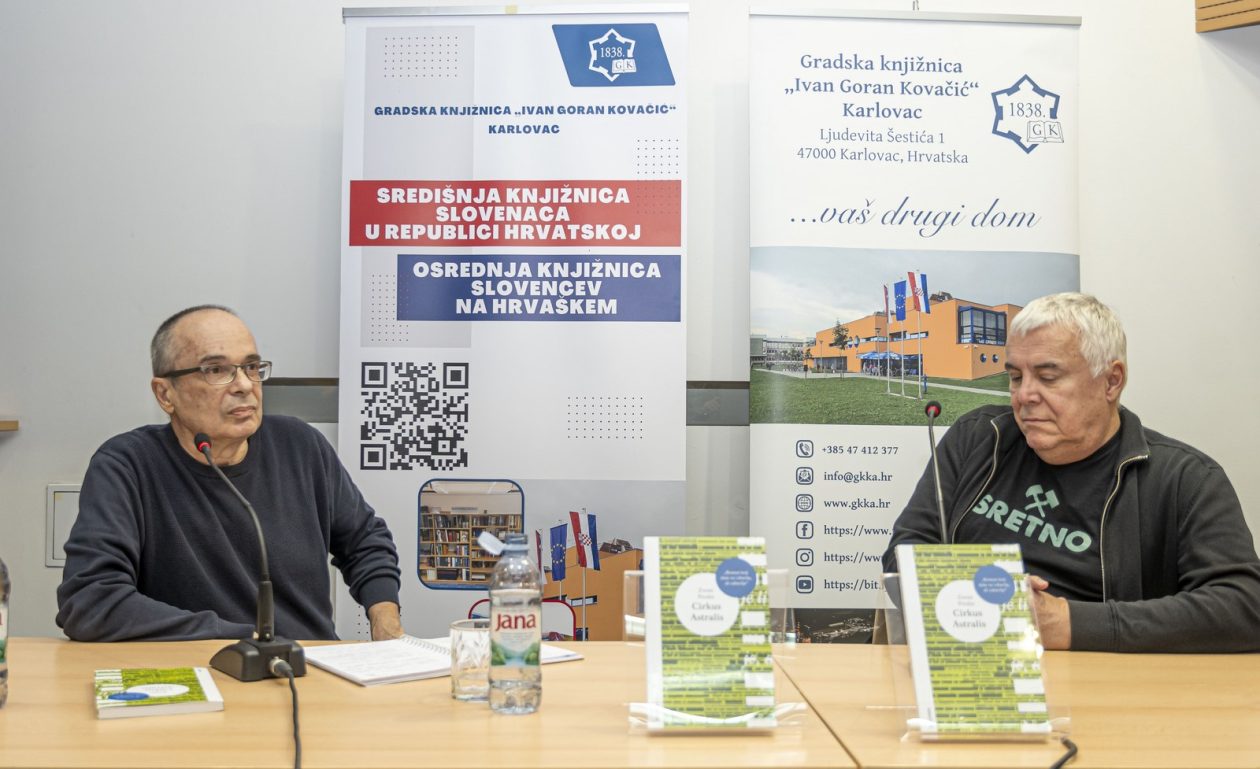 20251110 Gradska knjižnica Ivan Goran Kovačić 04 Darko Srndović i Zoran Predin