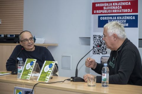 20251110 Gradska knjižnica Ivan Goran Kovačić 10 Darko Srndović i Zoran Predin