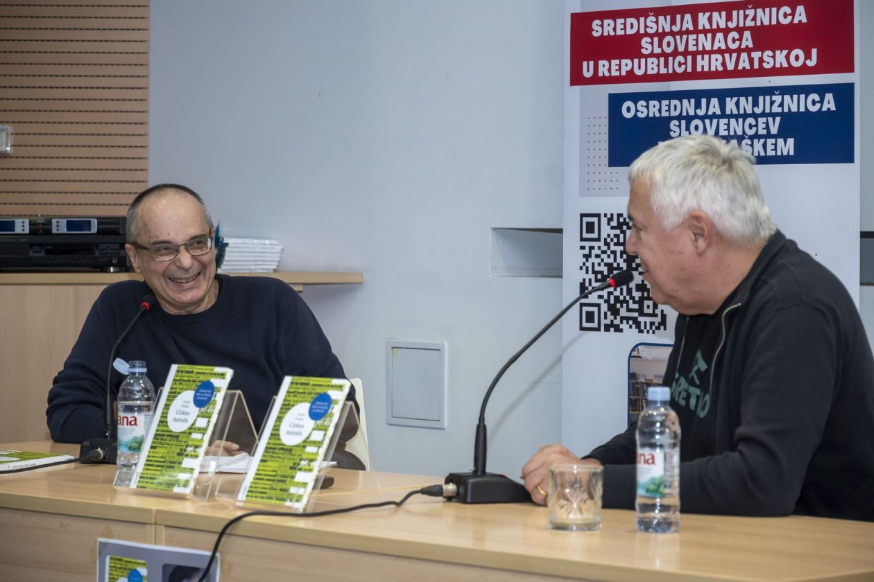 20251110 Gradska knjižnica Ivan Goran Kovačić 11 Darko Srndović i Zoran Predin