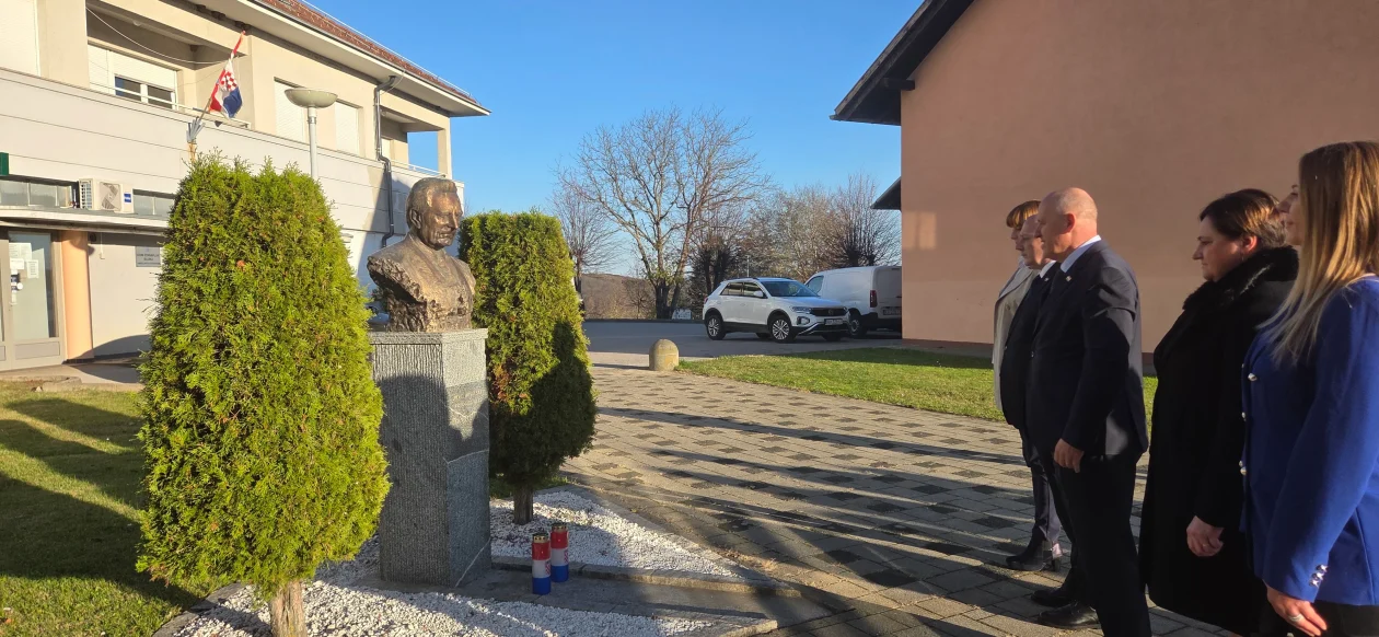 20251114 Cetingrad 04 Tomo Medved, Branko Bačić, Anđelka Salopek i Mirjana Puškarić