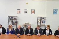 20251114 Cetingrad 05 Dario Tišov, Mirjana Puškarić, Branko Bačić, Tomo Medved, Milan Bogović, Martina Furdek Hajdin i Anđelka Salopek