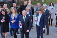 20251114 Donji Lađevac 02 Anđelka Salopek, Mirjana Puškarić, Tomo Medved i Martina Furdek Hajdin