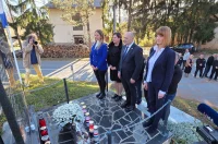 20251114 Donji Lađevac 05 Mirjana Puškarić, Anđelka Salopek, Tomo Medved i Martina Furdek Hajdin