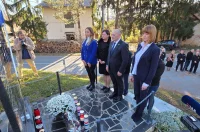 20251114 Donji Lađevac 06 Mirjana Puškarić, Anđelka Salopek, Tomo Medved i Martina Furdek Hajdin