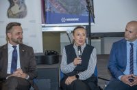 20251201 Veleučilište u Karlovcu (foto Igor Čepurkovski) 20 Marin Piletić, Irena Hrstić i Darijo Jurišić