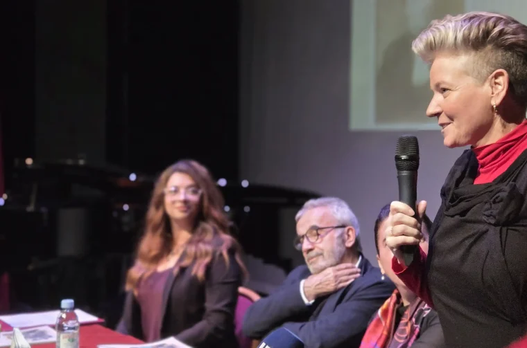 20251202 Gradsko kazalište Zorin dom 15 Dora Gornik, Ognjen Kraus i Tena Korkut