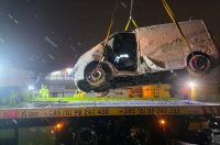 20251224 Prilaz Većeslava Holjevca, Karlovac, prometna nesreća 04