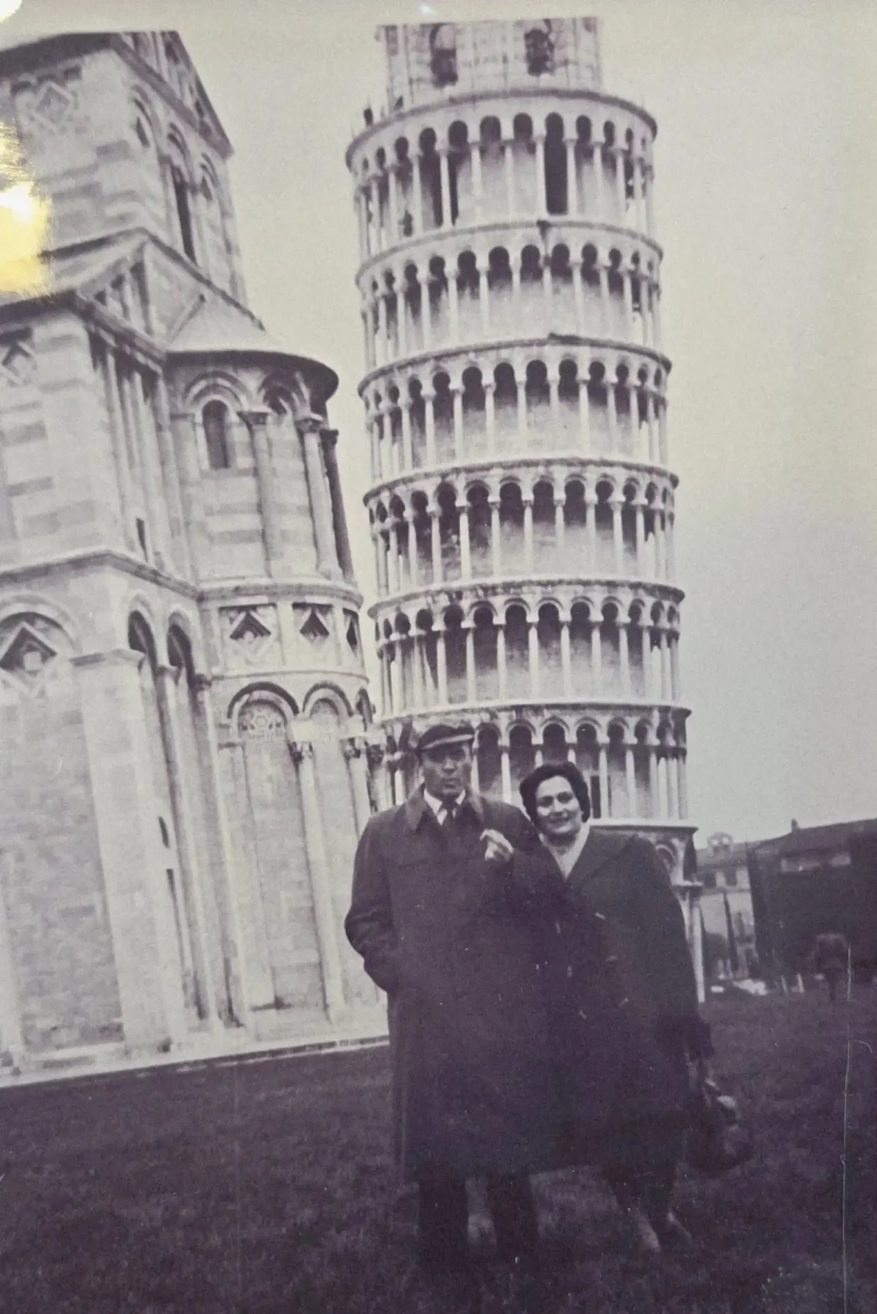 20251227 Miljkan Maslić i Zorica Maslić 02 Pisa, 1958.