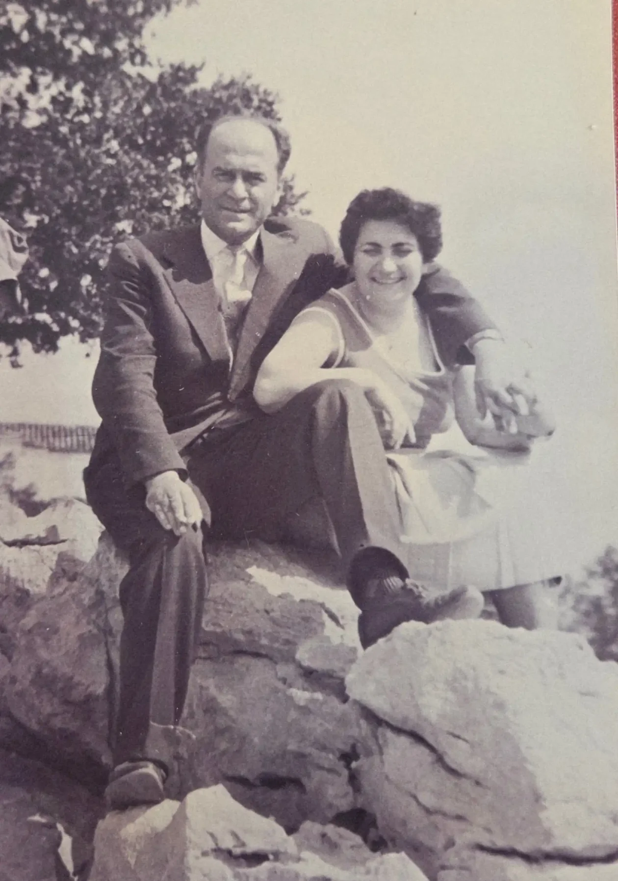 20251227 Miljkan Maslić i Zorica Maslić 03 Opatija, 1958.