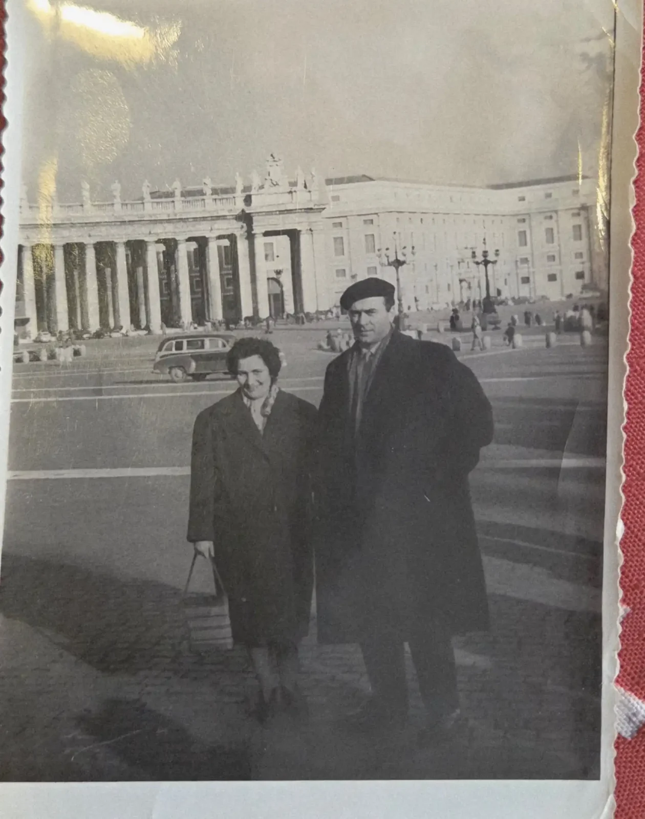 20251227 Zorica Maslić i Miljkan Maslić 01 Rim, 1958.