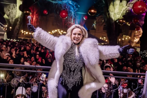 20253112 Karlovac, doček Nove godine (foto Ivan Cindrić) 54 Maja Šuput