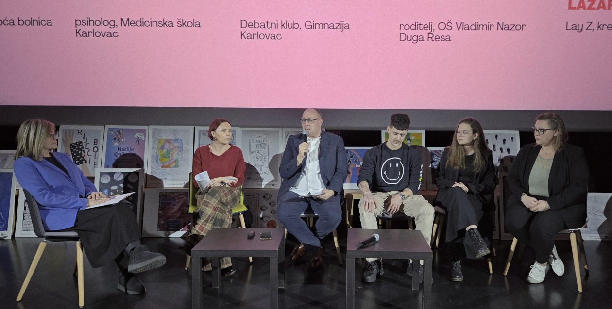 20260210 nijeOK 07 Martina Kiseljak, Lidija Katić, Igor Salopek, Matija Lazarević, Mary Magdić i Sanja Halar