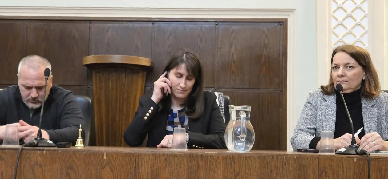 20260223 Grad Karlovac 03 Marino Ivasić, Ivana Grbić Lončarić i Ana Hranilović Trubić