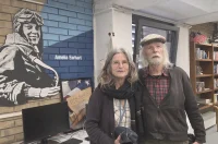 20260318 Gradska knjižnica Ivan Goran Kovačić 12 Birgit van Munster i Michael Wadleigh