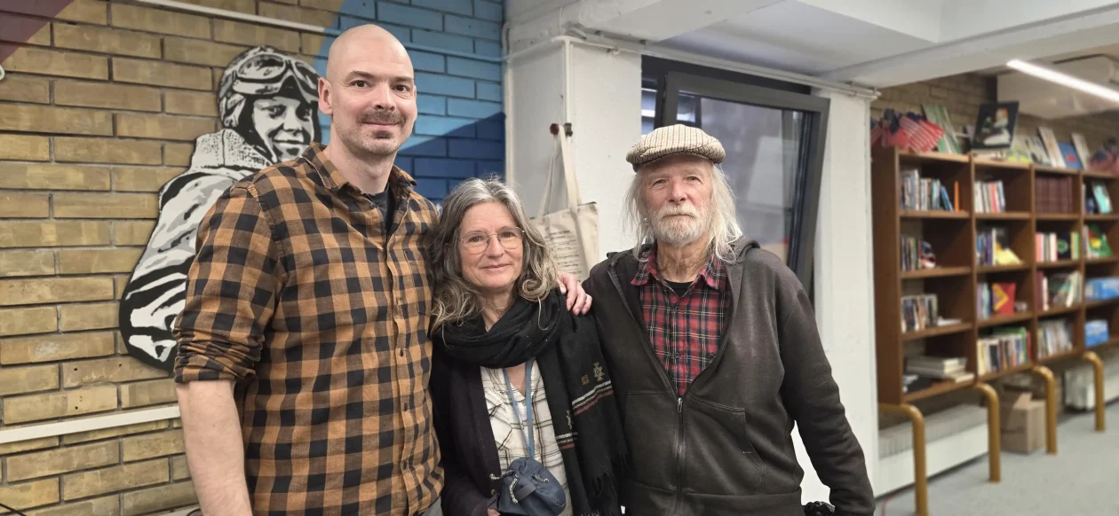 20260318 Gradska knjižnica Ivan Goran Kovačić 15 Miroslav Katić, Birgit van Munster i Michael Wadleigh