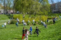 20260406 Šetalište doktora Franje Tuđmana, Karlovac, proljeće, Potraga za pisanicama (foto Igor Čepurkovski) 08