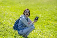 20260406 Šetalište doktora Franje Tuđmana, Karlovac, proljeće, Potraga za pisanicama (foto Igor Čepurkovski) 51 Marina Burić