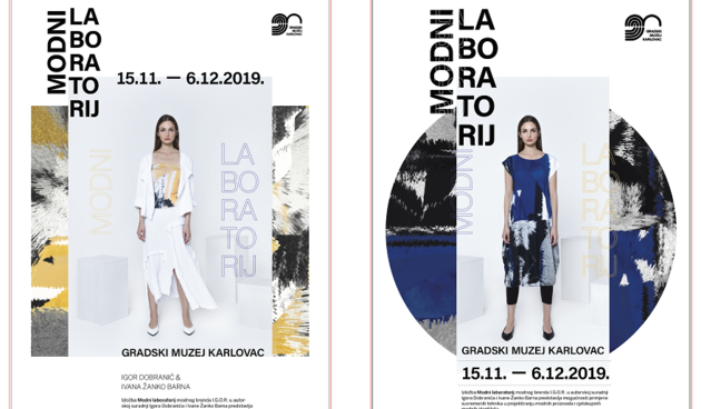 Modni laboratorij plakat