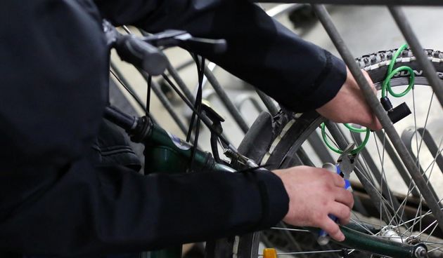 19.08.2016., Zagreb  Kradja bicikla.Photo: Borna Filic/PIXSELL