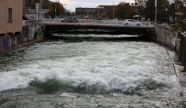Nabujala rijeka Riječina