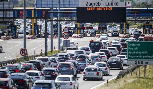 naplatne autocesta gužve lučko