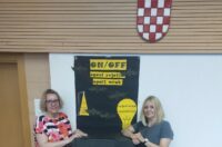 Drugo mjesto je osvojio plakat OnOff obrazovanje koje osvjetljava – i gasi višak svjetla – Ana Sudarević, Aleksandra Škrtić – Osnovna škola Dubovac