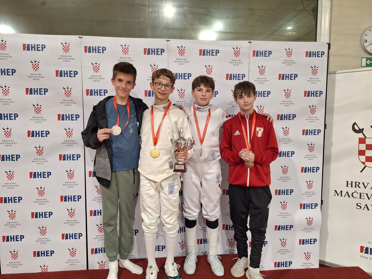 PH mač Zagreb 2026 Lovro i Mislav U-13