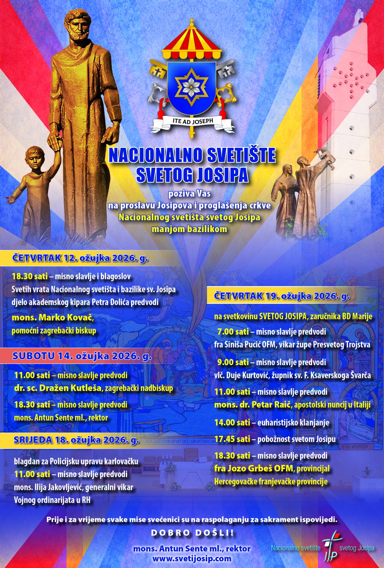 PLAKAT MANJA BAZILIKA 10.3.2026.