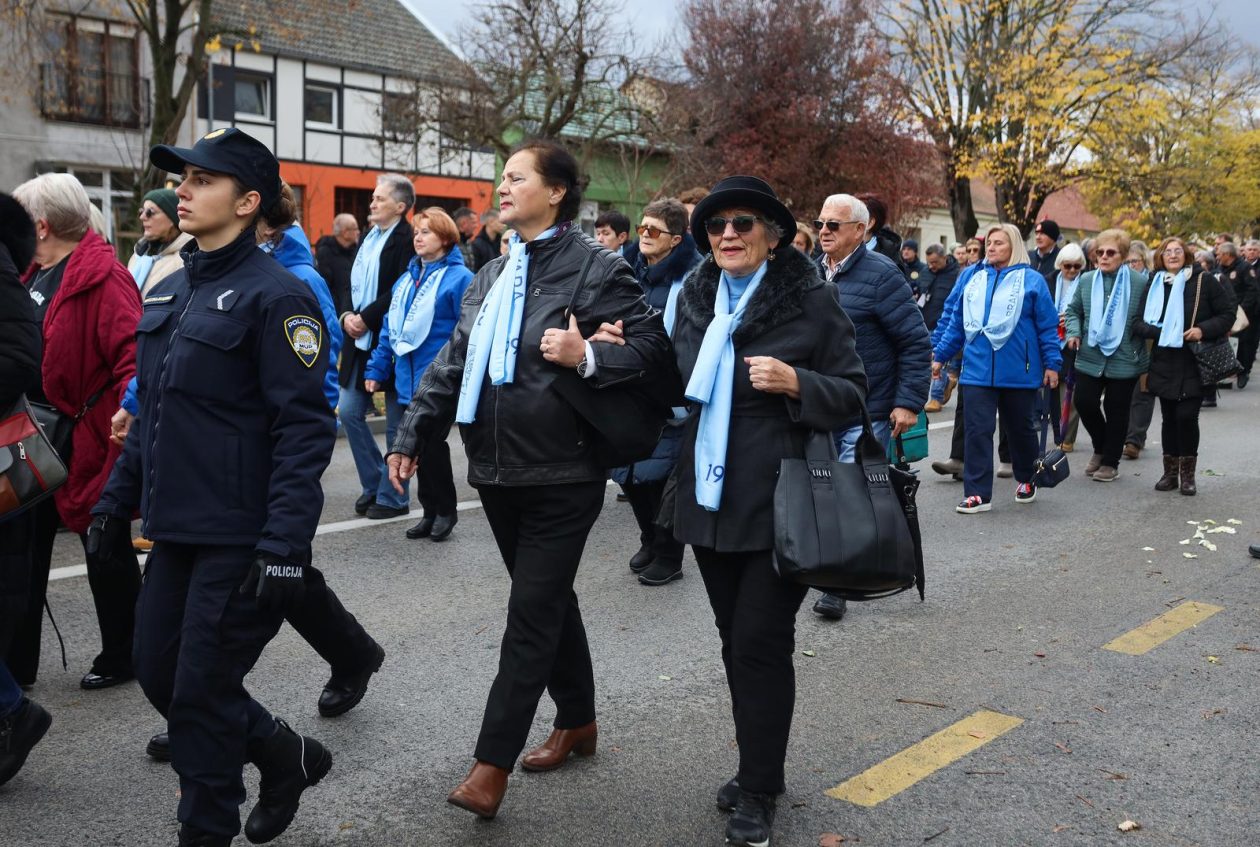 Vukovar: Kolona sjećanja na žrtvu Vukovara