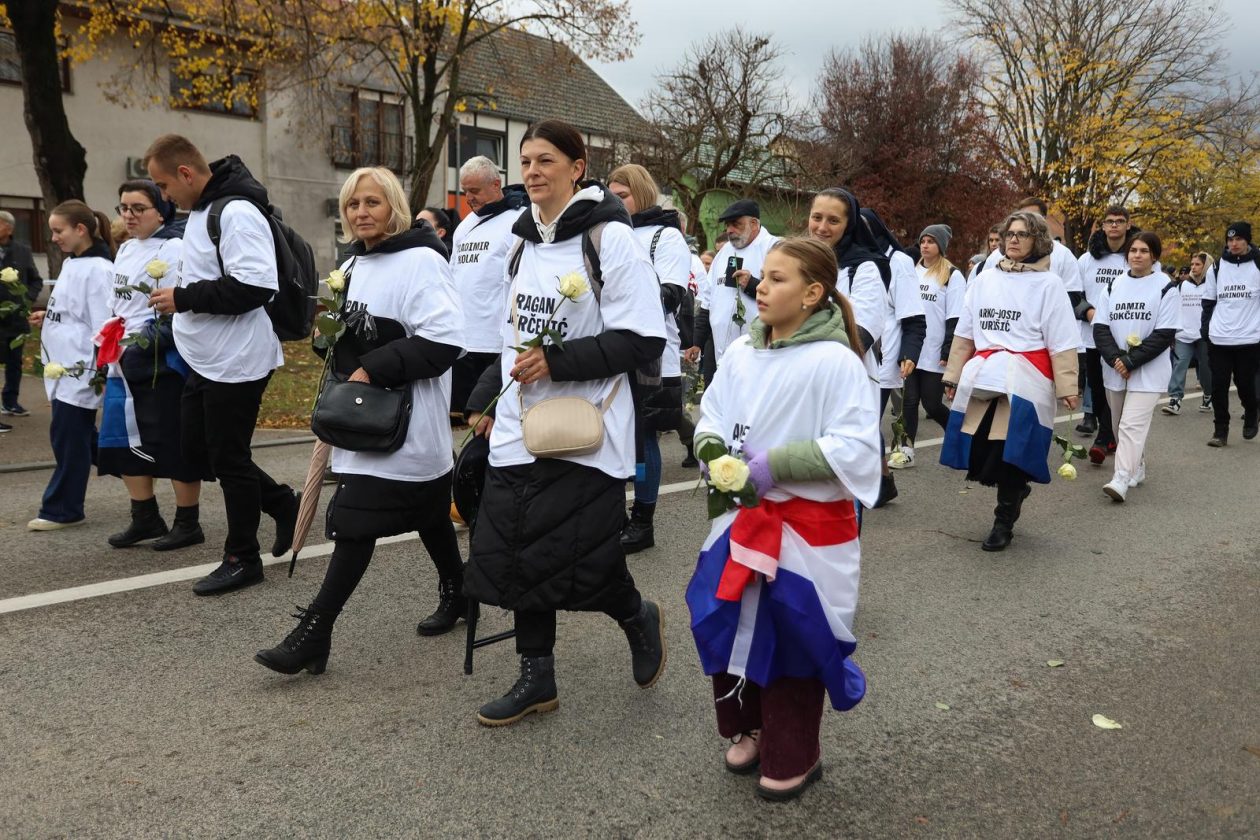 Vukovar: Kolona sjećanja na žrtvu Vukovara