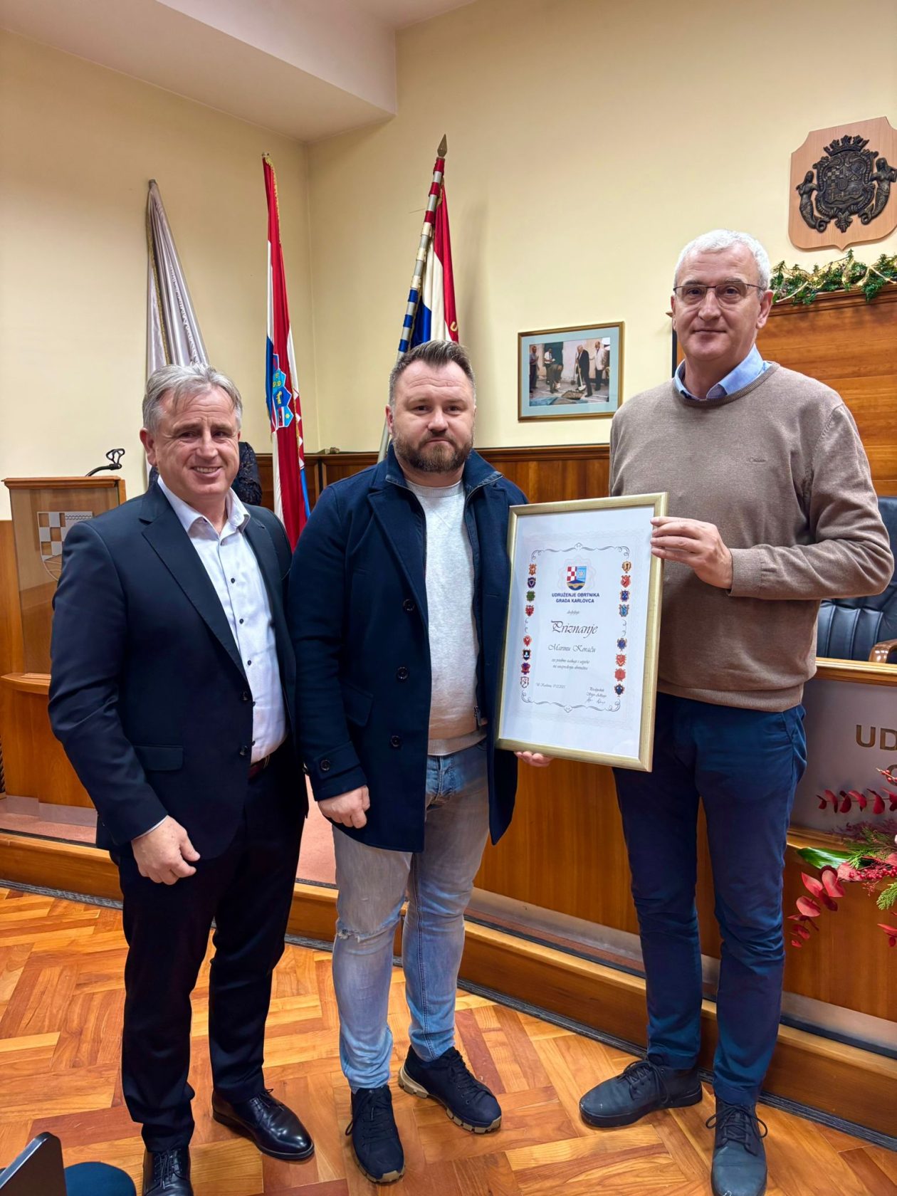 Priznanje – Marin Korač