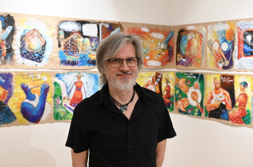 Umjetnik Dubravko Kastrapeli – portret Umjetnik Dubravko Kastrapeli – portret