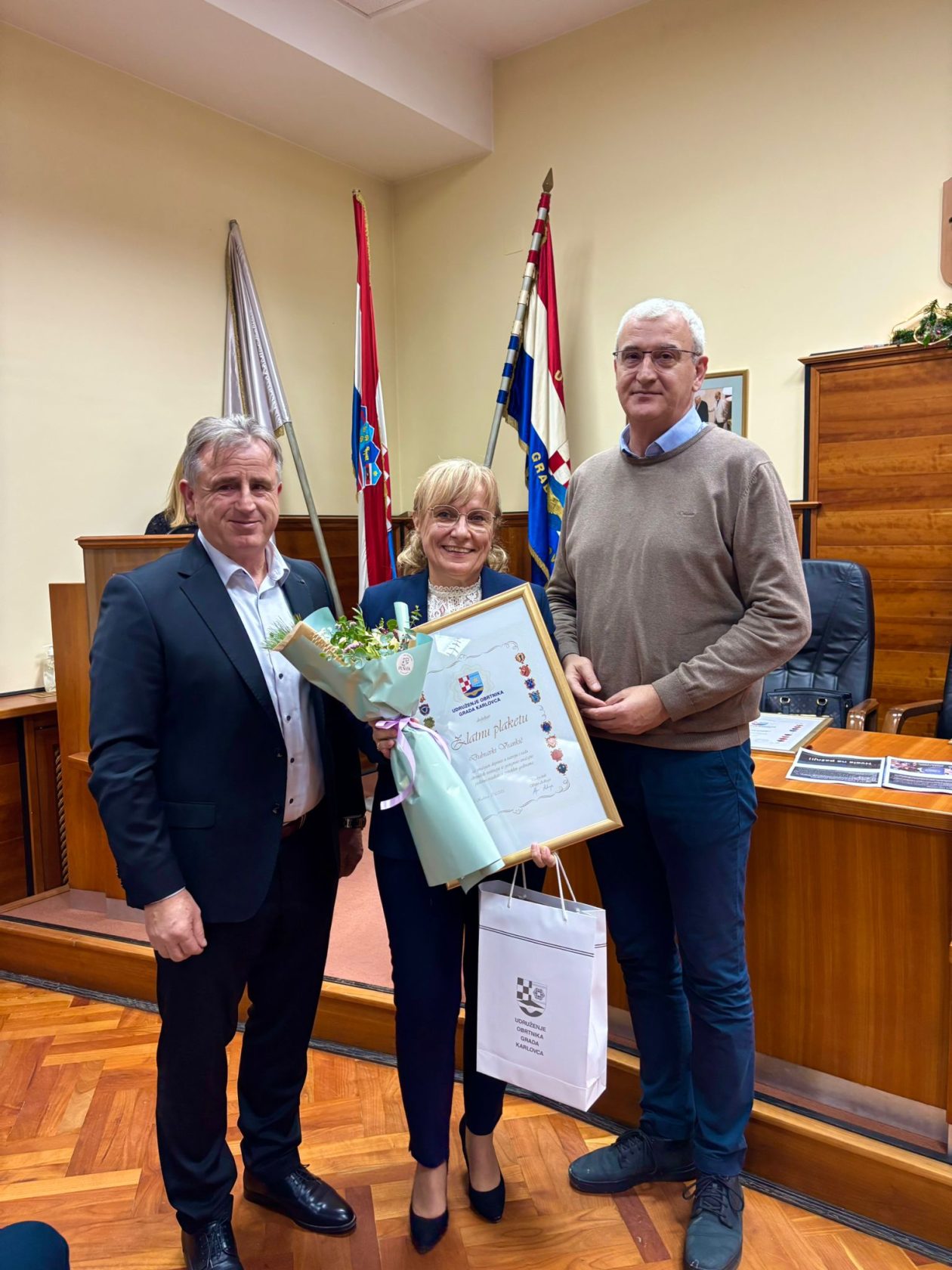 Zlatna plaketa – Dubravka Vrankić