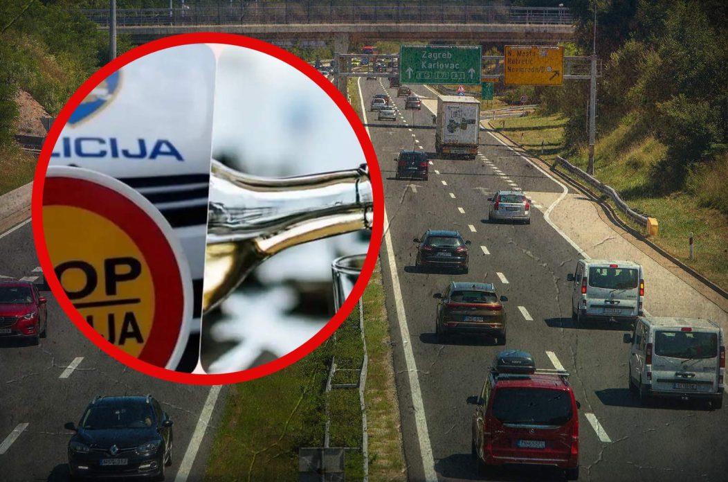 Gužva na autocesti A1 kod čvora Novigrad Gužva na autocesti A1 kod čvora Novigrad