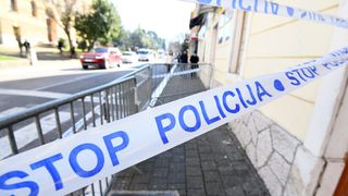 nesreća na radu, policija, traka
