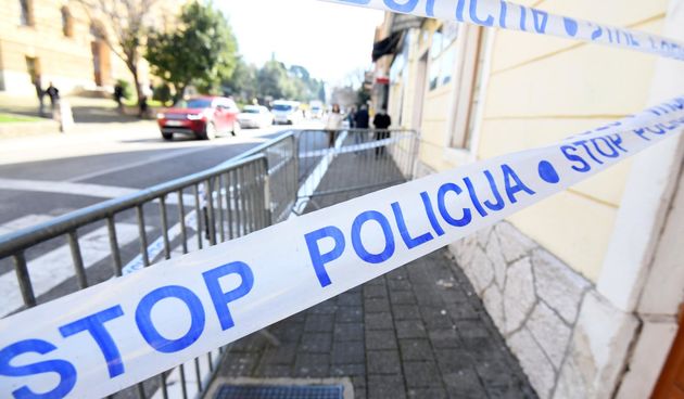 nesreća na radu, policija, traka